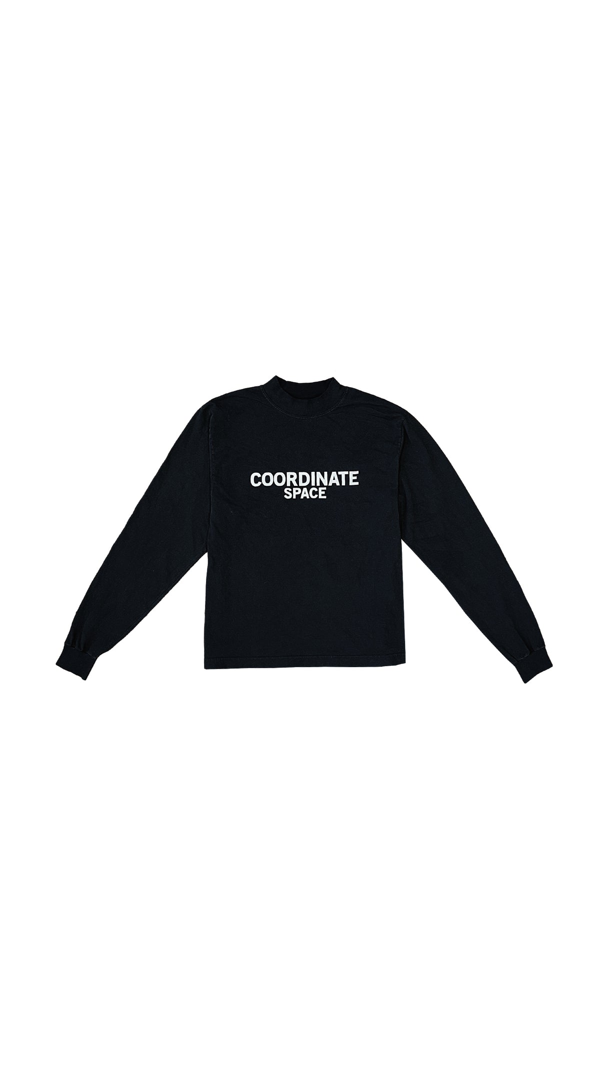 COORDINATE SPACE LONG SLEEVES T-SHIRT OVERSIZED